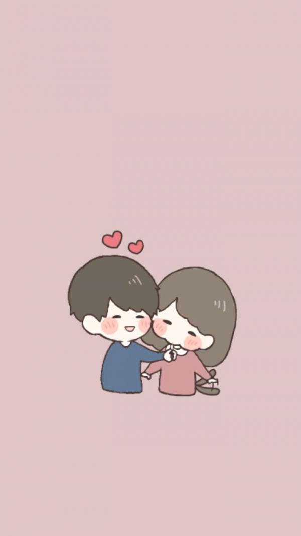 微信个性卡通动漫情侣聊天背景