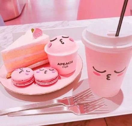 微信粉嫩少女风朋友圈配图