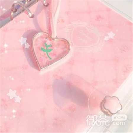微信粉嫩小清新朋友圈配图
