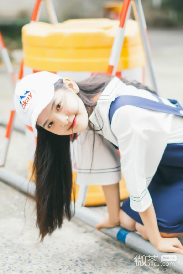 小清新治愈系的微信章若楠图片