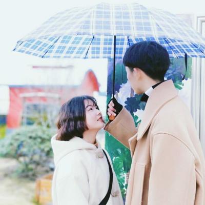 微信青春时尚情侣头像