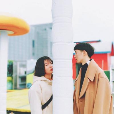 微信青春时尚情侣头像