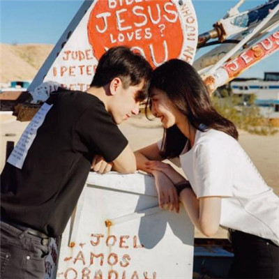 微信个性甜蜜范情侣头像