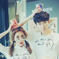 微信时尚个性情侣头像