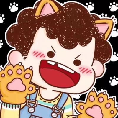 微信个性好看卡通情侣头像