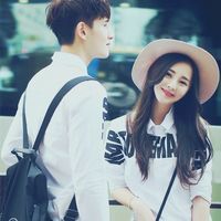 微信时尚个性情侣头像