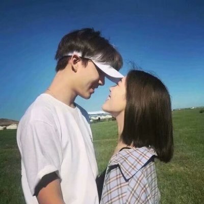 微信最新青春时尚情侣头像