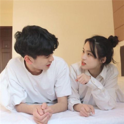 微信个性甜蜜范情侣头像