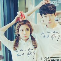 微信时尚个性情侣头像