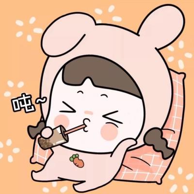 微信个性好看卡通情侣头像