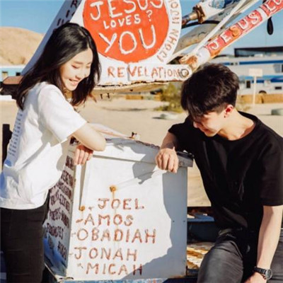 微信个性甜蜜范情侣头像