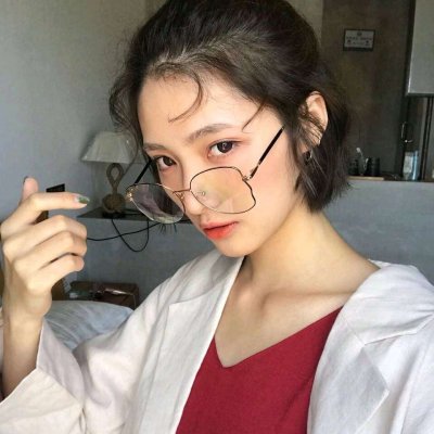微信超酷时尚风女生头像