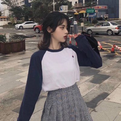 微信超酷时尚风女生头像