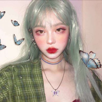 微信超酷时尚风女生头像