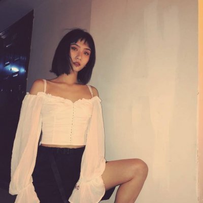 微信超酷时尚风女生头像