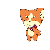 俏皮可爱的卡通狐狸微信恶搞表情包下载