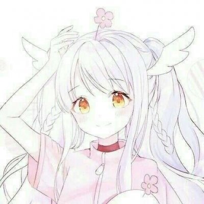 微信萌系二次元女生头像