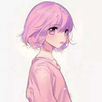 微信萌系二次元女生头像