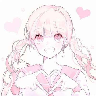 微信萌系二次元女生头像