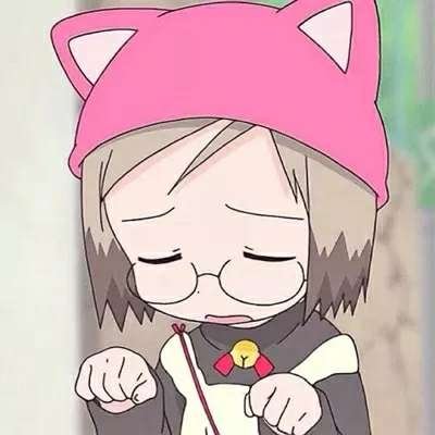 微信萌系二次元女生头像