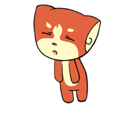 俏皮可爱的卡通狐狸微信恶搞表情包下载