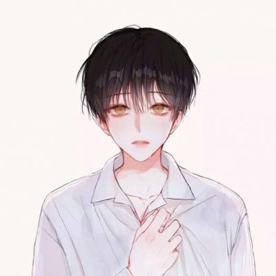 微信个时尚好看动漫二次元情侣头像