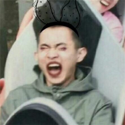 微信个性搞怪过山车头像