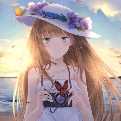 微信最火潮流时尚动漫二次元女生头像