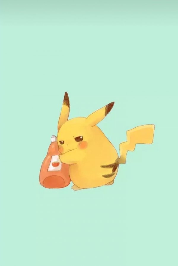 微信个性可爱皮卡丘聊天背景