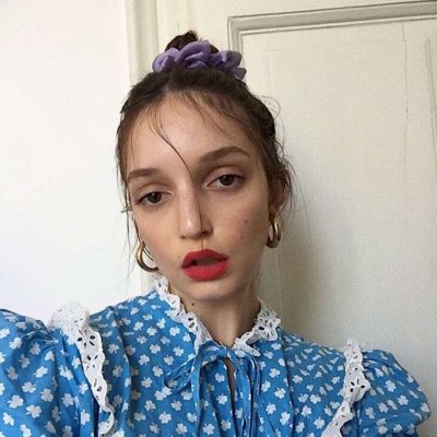 微信个性时尚好看欧美女生头像