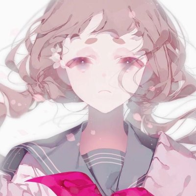 微信最火潮流时尚动漫二次元女生头像