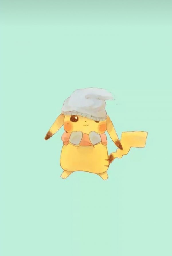 微信个性可爱皮卡丘聊天背景