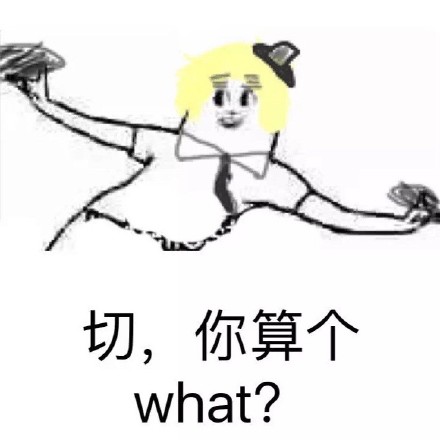 我他妈还能说什么？微信恶搞表情包