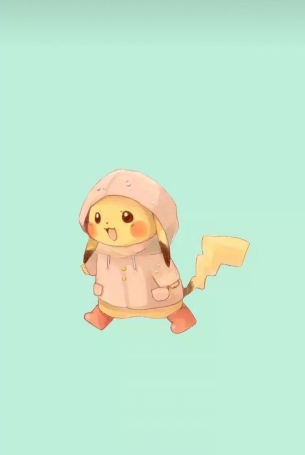 微信个性可爱皮卡丘聊天背景