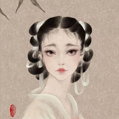 微信个性古风动漫二次元女生头像