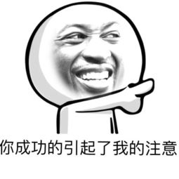你成功的引起了我的注意微信恶搞表情包