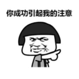 你成功的引起了我的注意微信恶搞表情包