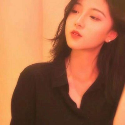微信个性好看橙色系女生头像