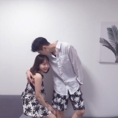 微信青春阳光小清新情侣头像