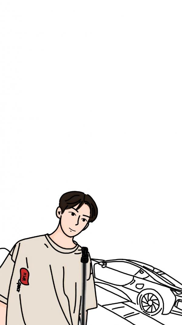 微信个性简约潮流男生聊天背景