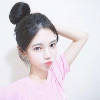 微信时尚个性粉色系女生头像