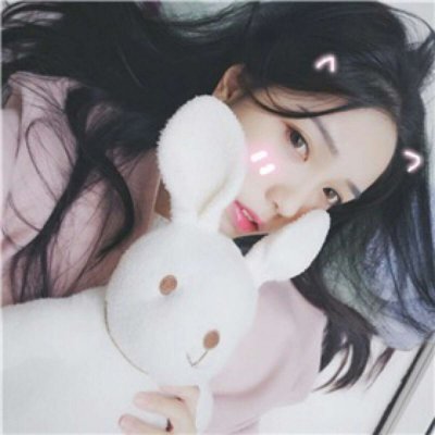 微信时尚个性粉色系女生头像