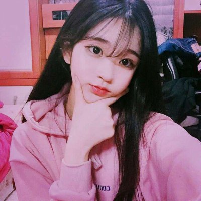 微信时尚个性粉色系女生头像