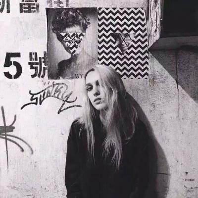 微信个性低调欧美情侣头像