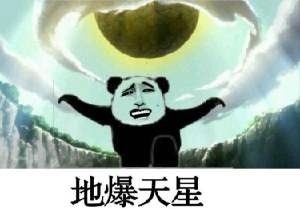 熊猫人武林天下（火影版）微信恶搞表情包