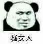 熊猫头斗图微信恶搞逗比表情包 ​