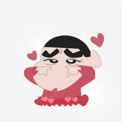 微信蜡笔小新搞怪头像