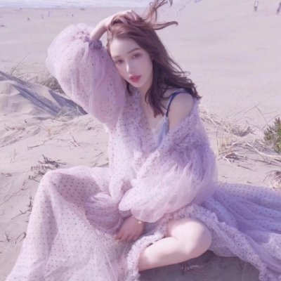 微信最火时尚小清新女生头像
