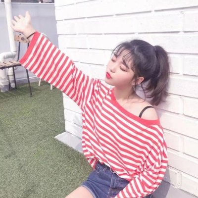 微信最火时尚小清新女生头像