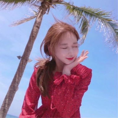 微信最火时尚小清新女生头像